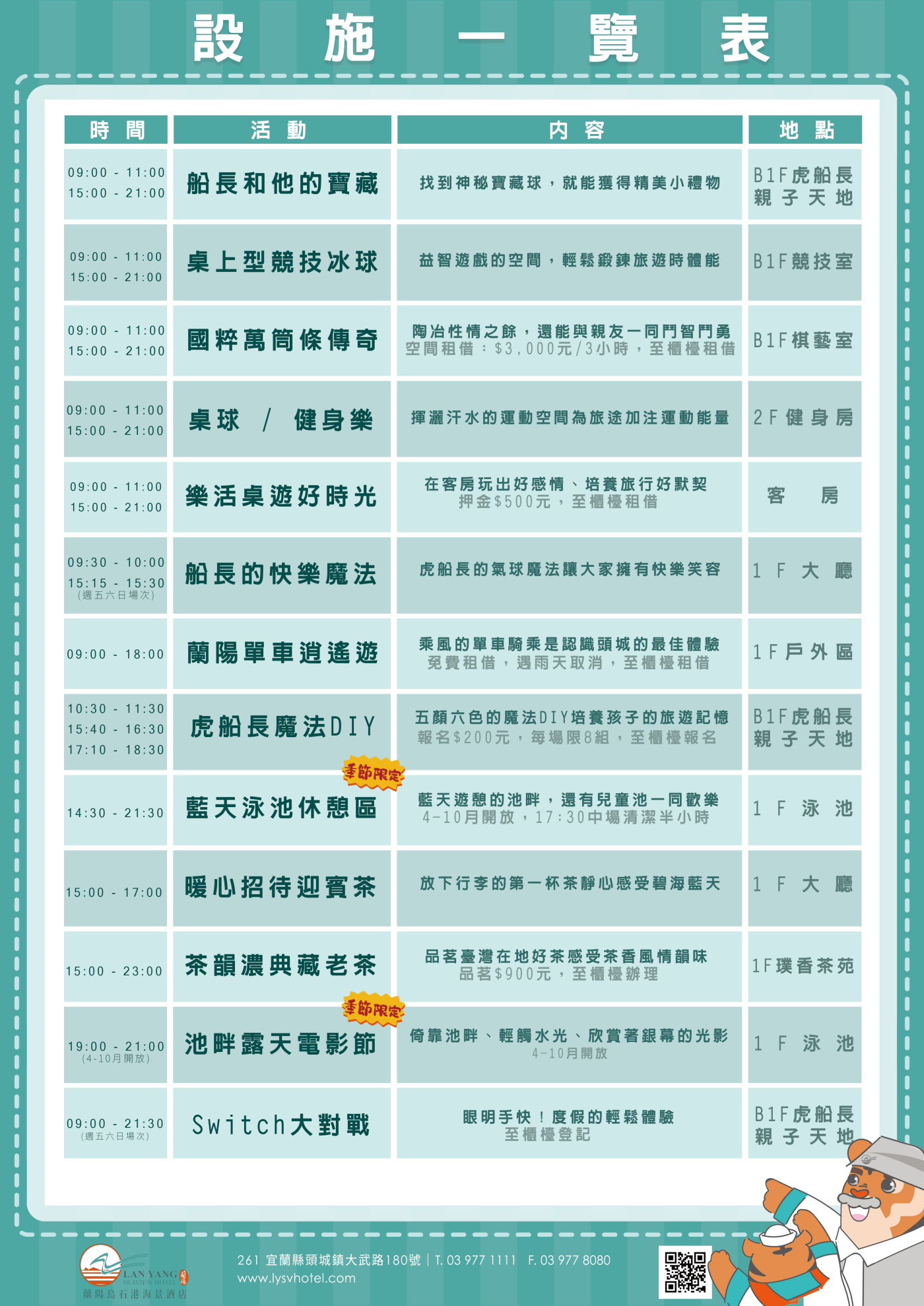 設施一覽表20260122